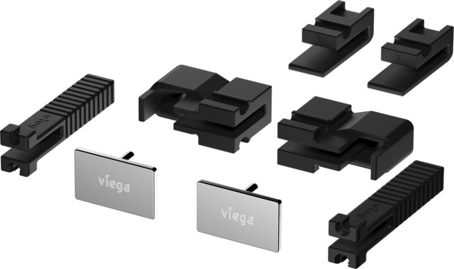 Viega Zubehörset Advantix Vario 4967.86 in 300-1200mm Edelstahl glänzend