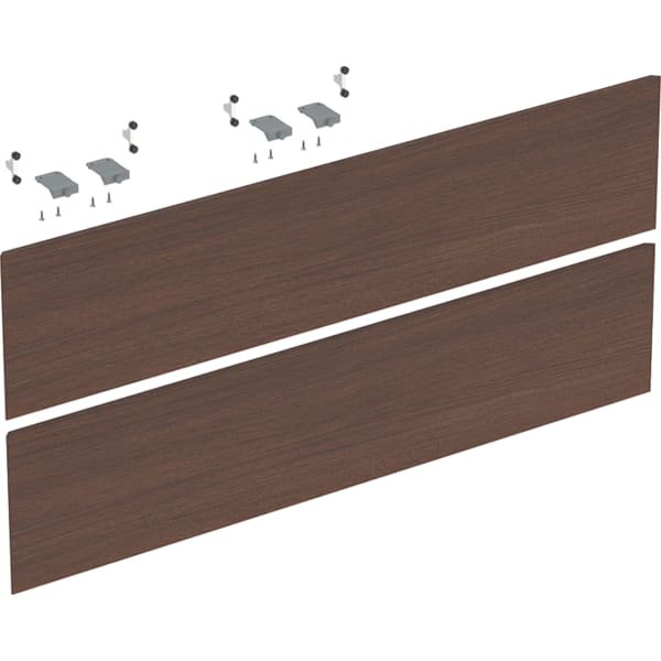 Geberit Schubladenfront für ONE WTU B:105 cm Nussbaum amerikanisch
