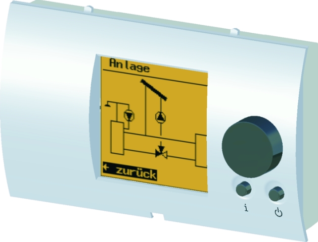 Wolf Bedienmodul BM-Solar Grafik für Regelungssystem WRS Wolf Bedienmodul BM-Solar Grafik für Regelungssystem WRS