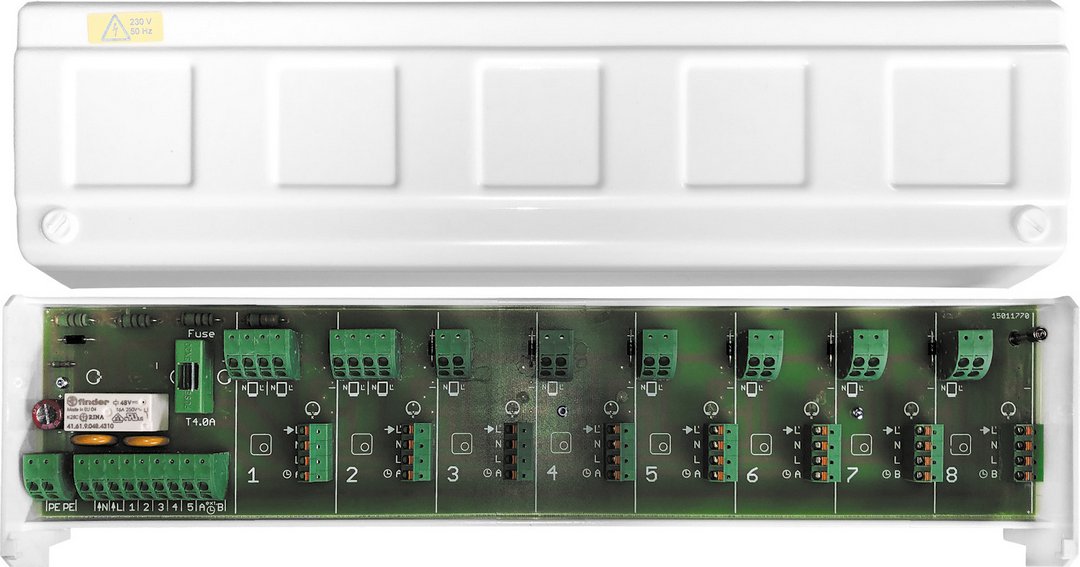 BOSCH Zubehör für Wohnungsstationen Klemmleiste 230V P, 8 Anschlüsse