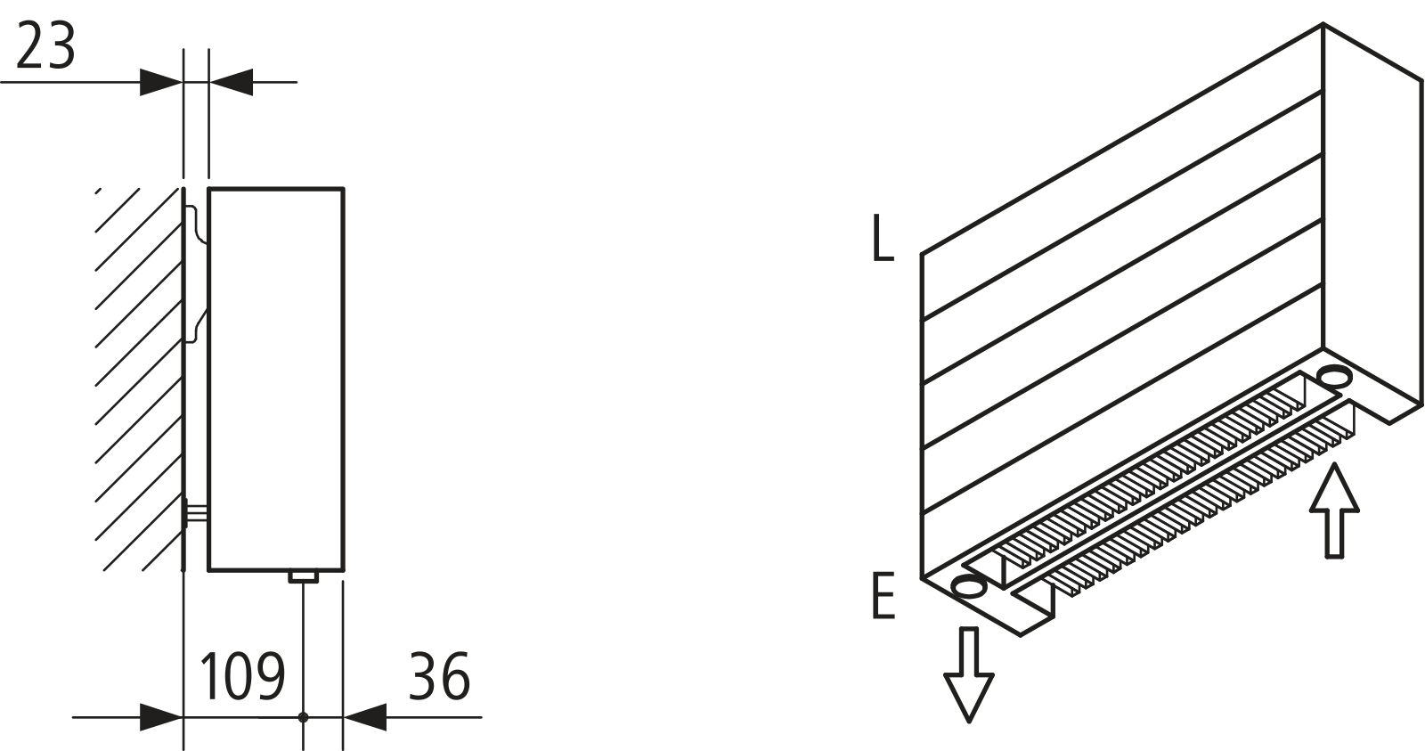 Kermi Heizwand HHN Typ22 BH840x122x2800 QN5046,weiß,6bar,o.Abd.,AB 12,LH260