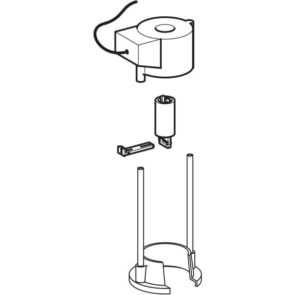 Geberit Elektromagnetheber zu AP, Mod.127.001