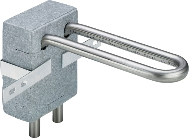 Viega Heizkörperanschlussblock Sanfix 1097.9 in 15x150mm Edelstahl-Rostfrei