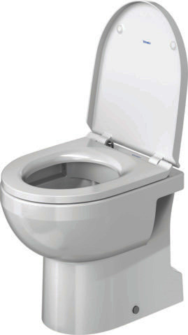 DU WC-Sitz Duravit No.1 o. Absenkautom. Scharniere edelstahl, weiß