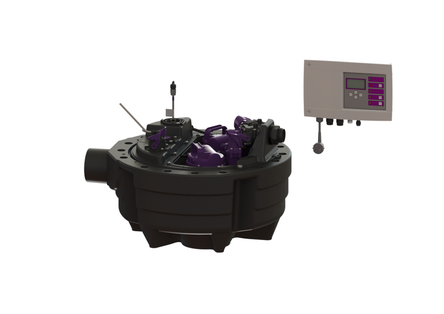 KESSEL-Hebeanlage Aqualift F Compact Duo, SPZ 1000, resistant, freie Aufst. KESSEL-Hebeanlage Aqualift F Compact Duo, SPZ 1000, resistant, freie Aufst.