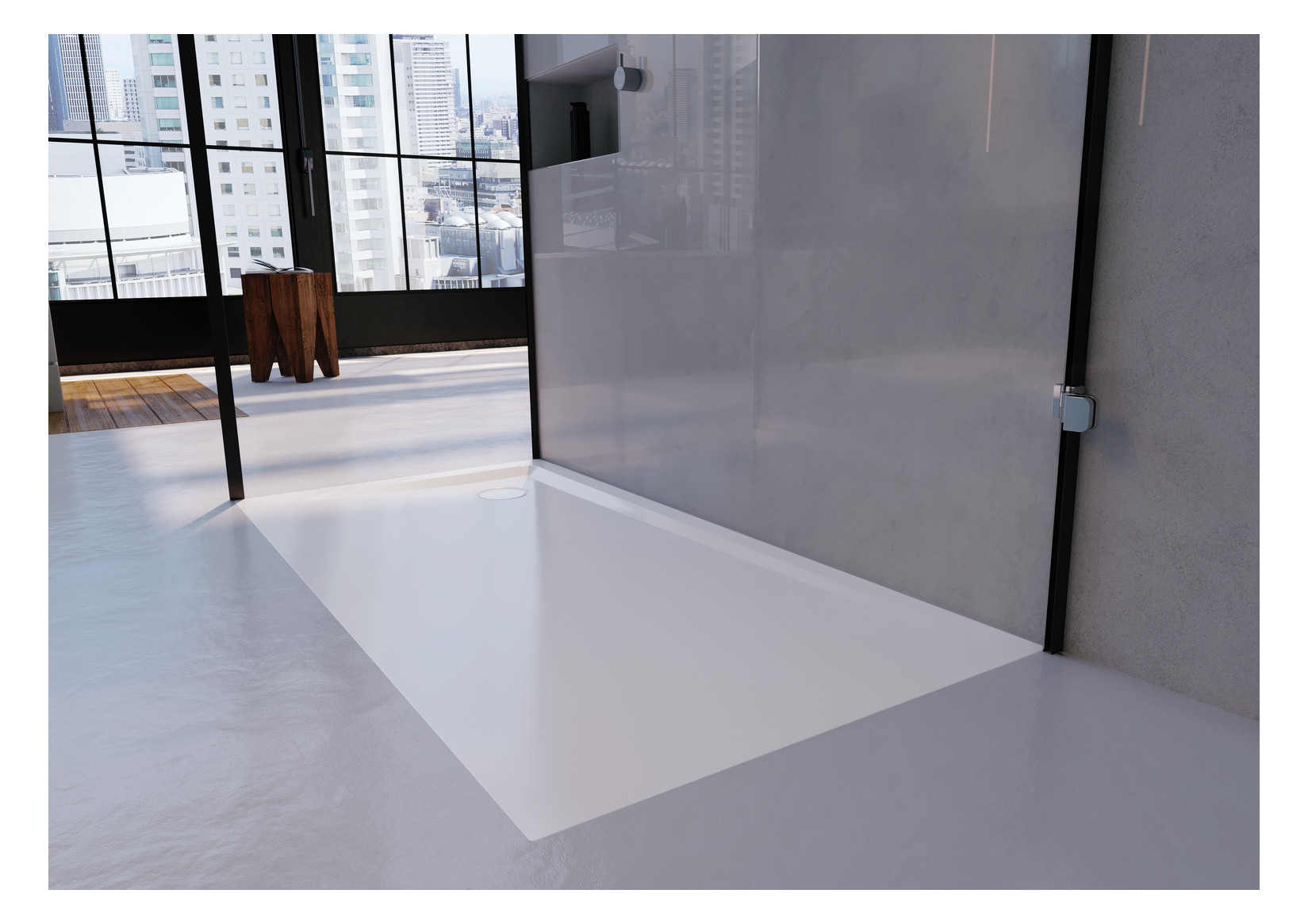 KA DW SUPERPLAN Mod.1849-1,900x1000mm, warm grey 80,Secure Plus