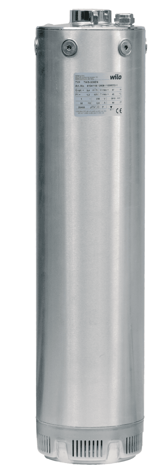Wilo Unterwassermotor-Pumpe Sub TWI 5-504EM, Rp11/4, 0.75kW