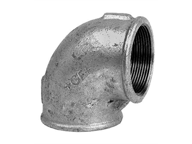GRUNDFOS Rohrverbindungen WINKEL 2in RP/RP 90Grad ZN