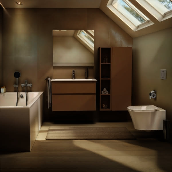 IS Wand-WC Connect Air Randlos 360x540x350mm Weiß