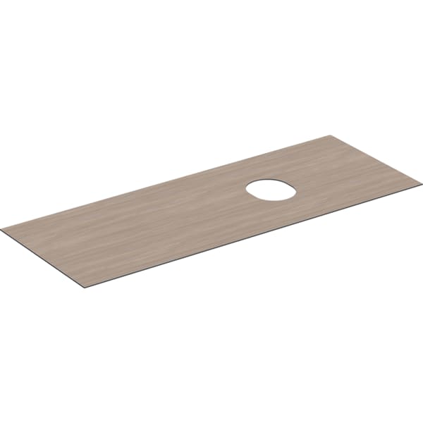 Geberit VariForm Abdeckplatte für US f. AS-WT mit 2 und 3 Schubl. B=135cm, Eiche