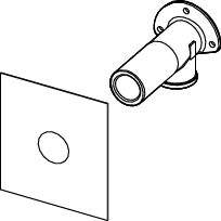 TECEprofil System-Wandscheibe 1/2"x1/2" lange Ausführung, Si-Bronze