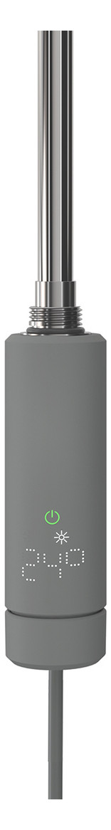 ZE Zubehör Heizstab IHC L=350 Nennleistung 300 Watt, Grau