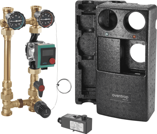 OVENTROP-Station Regumat F-180 DN 25, Wilo PARA 25-180/6-43/SC-6