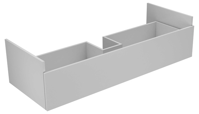 KE Unterbauschrank Edition 400 31461, mit Ausschnitt,weiß HG/weiß HG