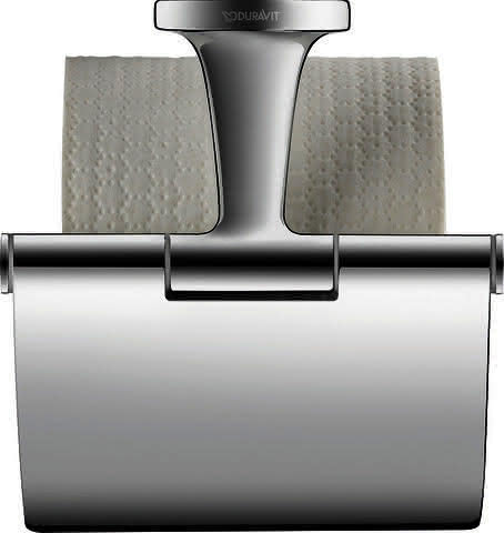 DU Starck T Papierrollenhalter, Chrom, 125x83x131