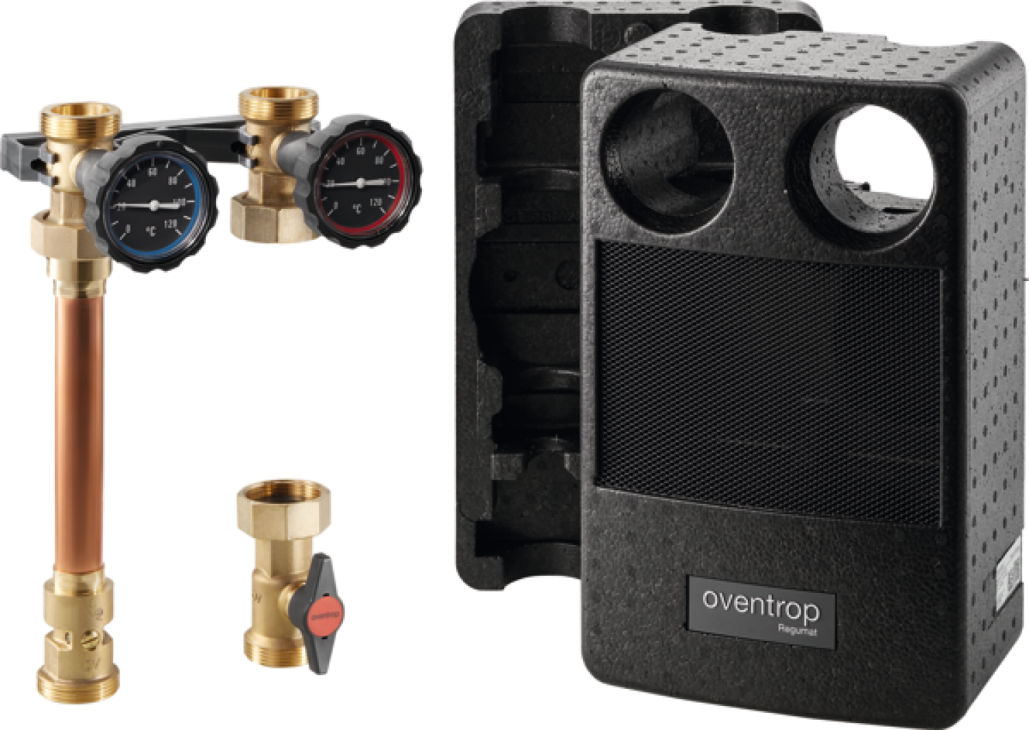 OVENTROP-Station Regumat S-180 kurze Bauform DN 25, ohne Pumpe OVENTROP-Station Regumat S-180 kurze Bauform DN 25, ohne Pumpe