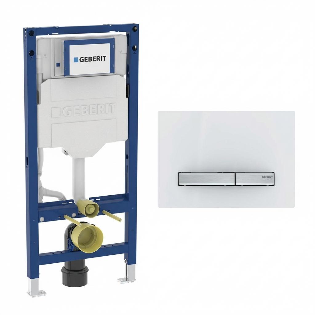 Duofix Element für Wand-WC 112cm, incl. Betätigungsplatte Sigma 50