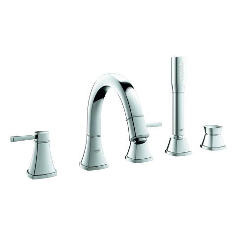 GROHE 5-Loch-Wannen-Kombination Grandera 19919 chrom