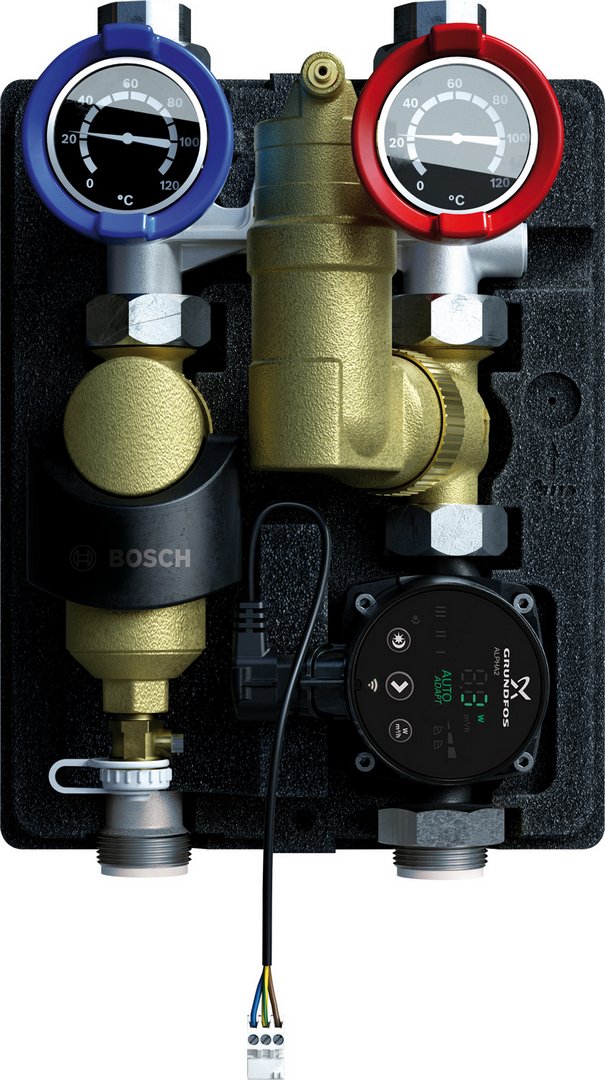 BOSCH Installationszubehör HS 25/6 MSL Heizkreisset m. Abscheidern,364x290x190