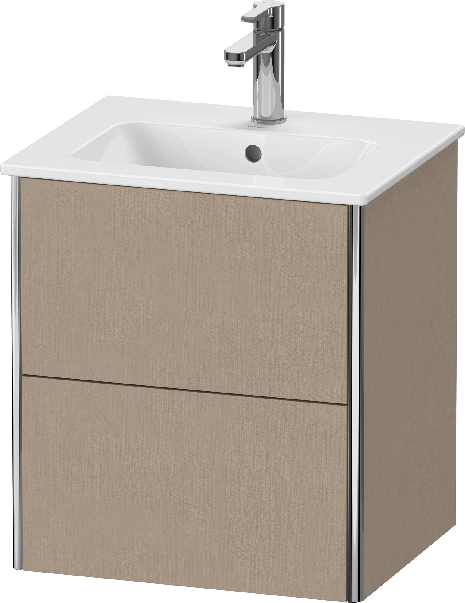 Duravit WTU XSquare wandhängend, 2 Schubk. 560x510x418mm, Leinen