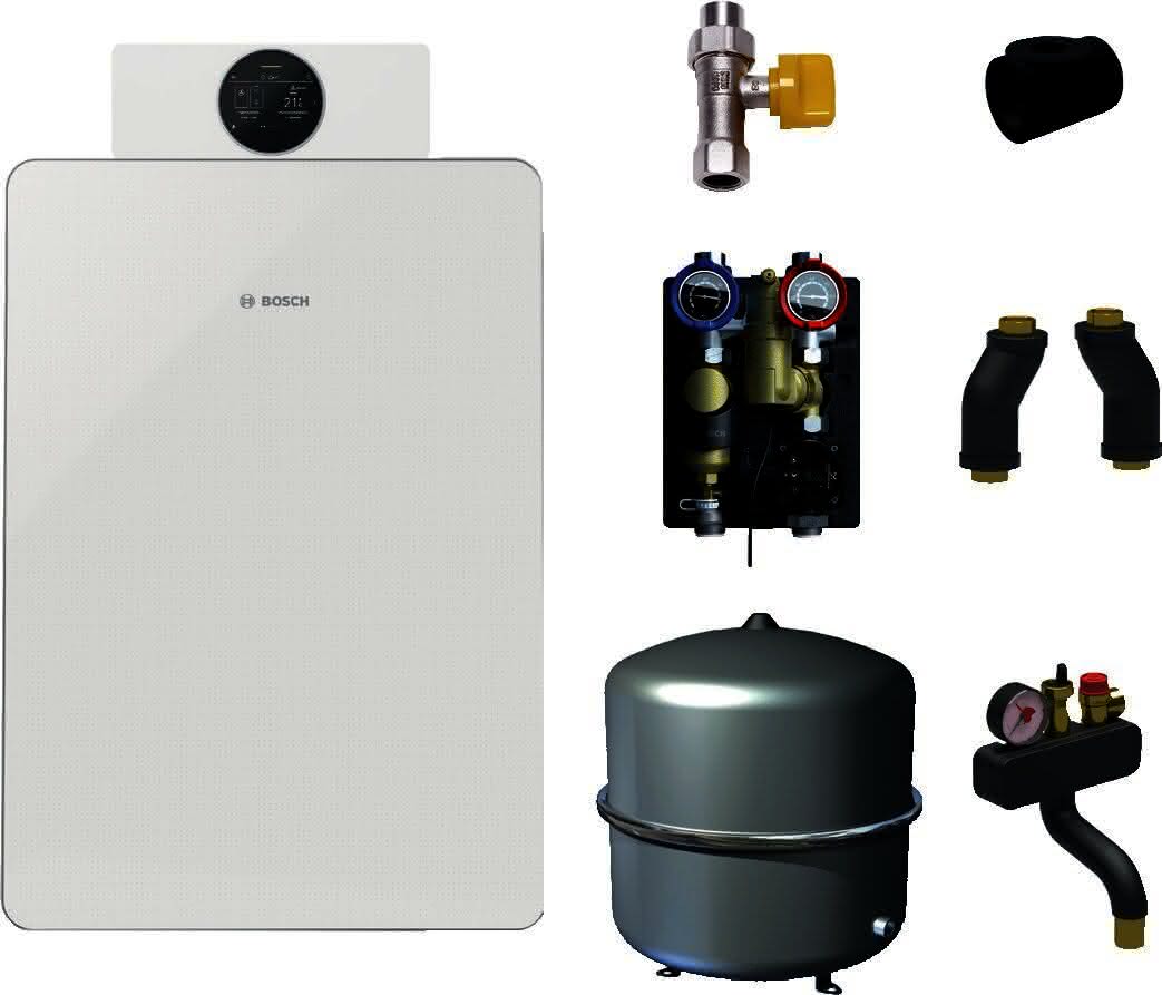 BOSCH Öl-BW-Basic-Paket BOPA OC8iF06 OC8800iF 19, WH 160-3 P 2 B, HS25/6 MSL