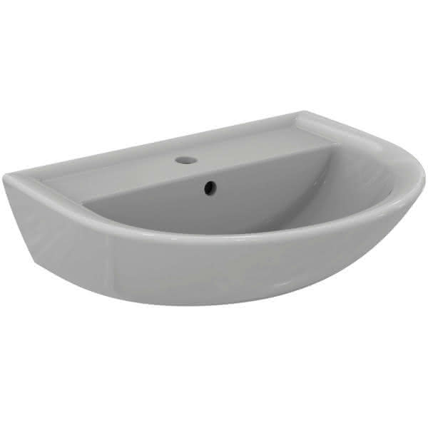 IS Waschtisch Eurovit, 1 Hl., m.Ül., 600x470x160mm, Weiß