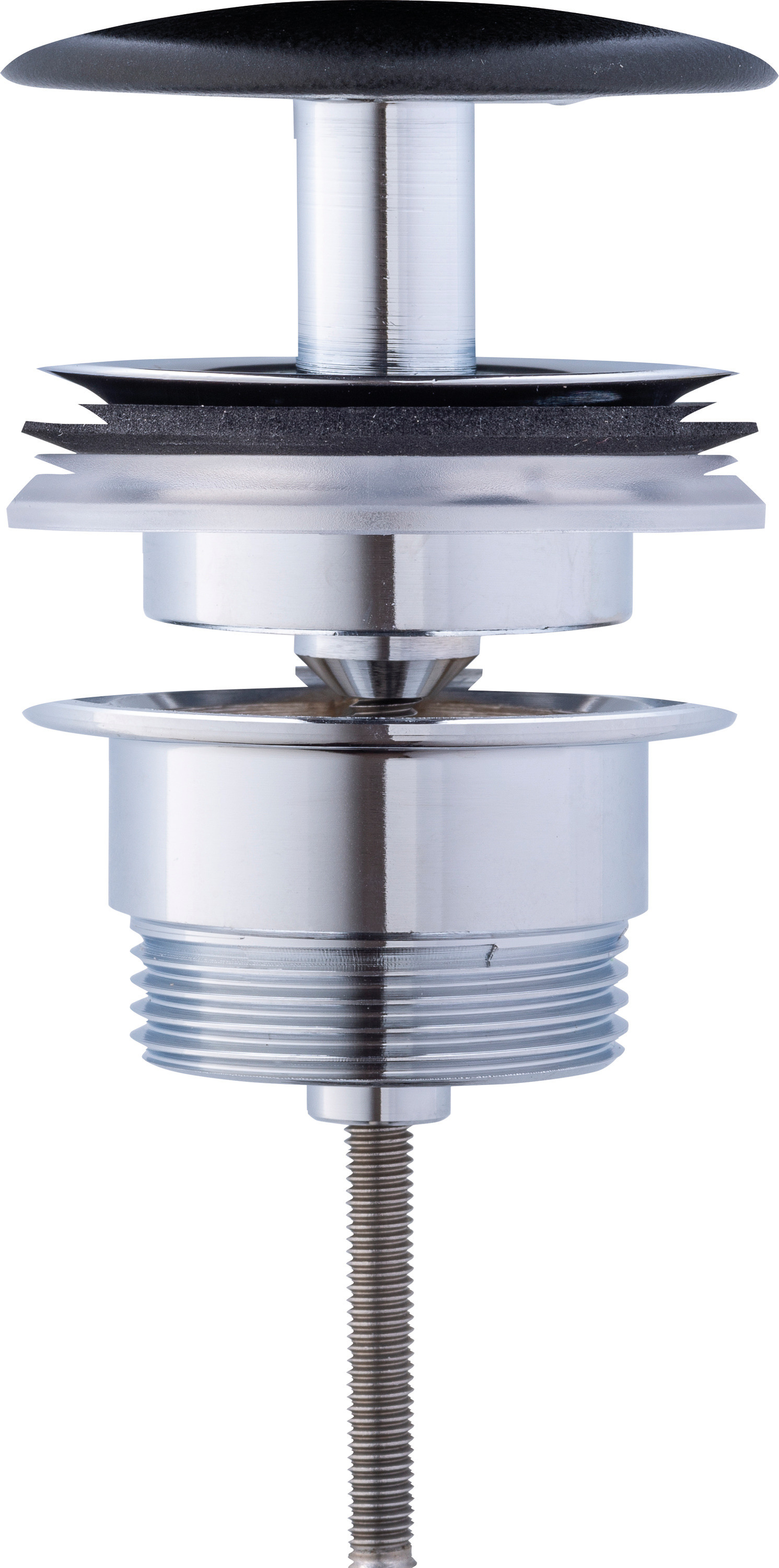 Duravit Schaftventil mit keramischer Ventilabdeckhaube, Anthrazit Matt