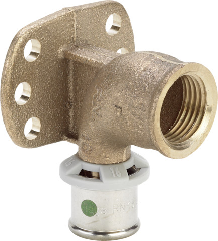 Viega Wandscheibe mit SC Sanfix P 2125.5 in 16mm x Rp1/2 Rotguss Viega Wandscheibe mit SC Sanfix P 2125.5 in 16mm x Rp1/2 Rotguss