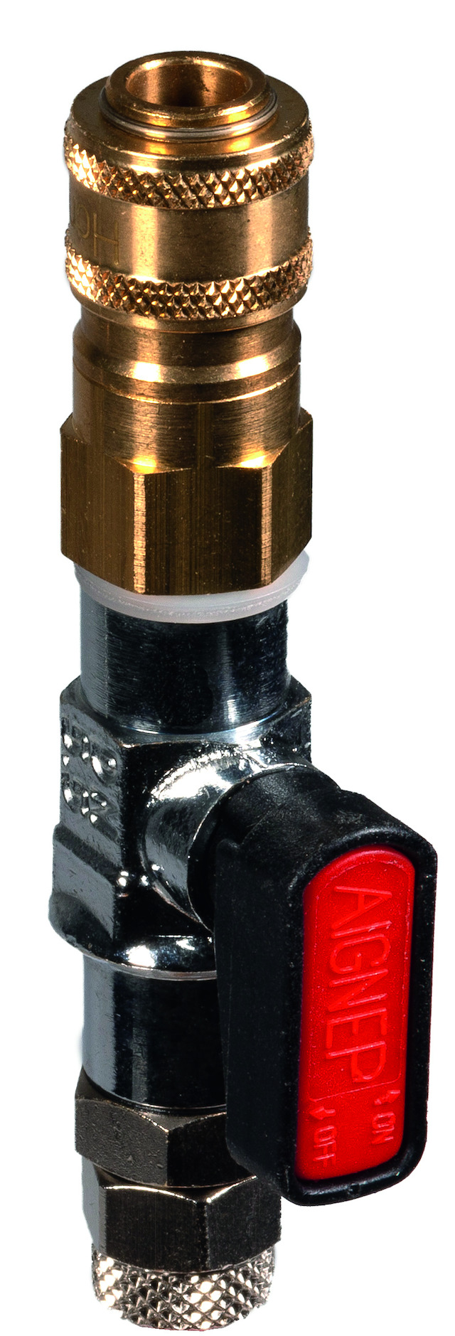 Resideo Stecker m. Kugelventil rot für Messcomputer komplett BASICMES-2 Resideo Stecker m. Kugelventil rot für Messcomputer komplett BASICMES-2