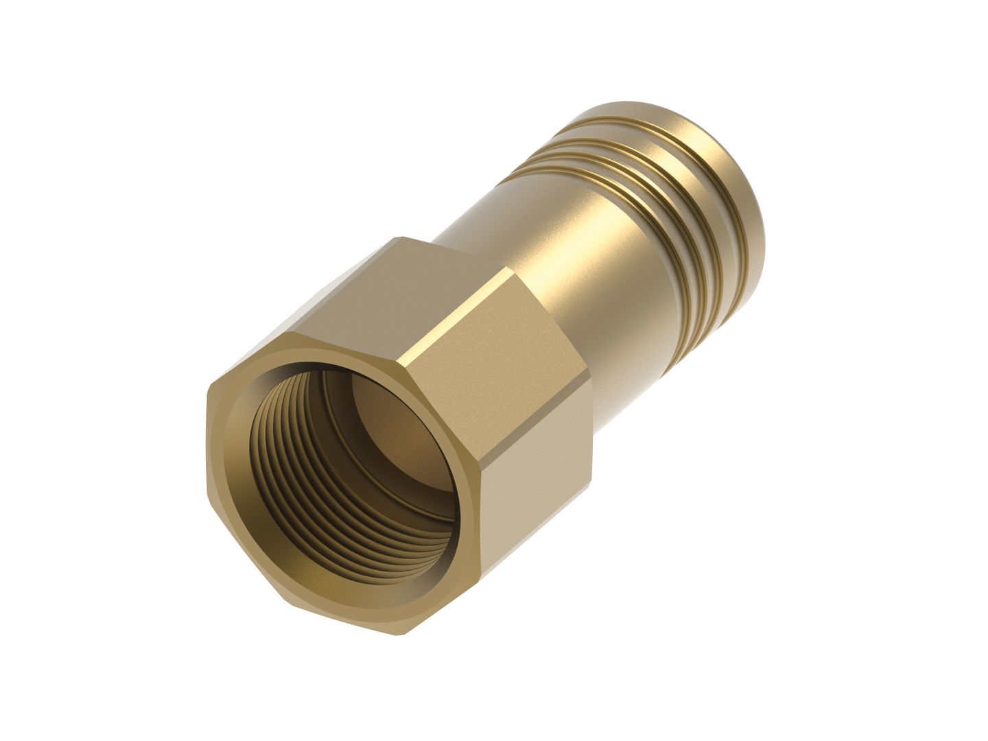 TECEflex Gewindeadapter aus Siliziumbronze für Hygienebox Rp1/2"
