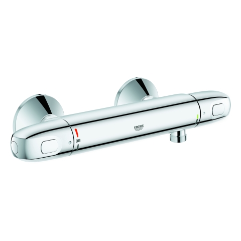 GROHE THM-Brausebatterie Grohtherm 1000 34550 QuickFix S-Anschlüsse chrom