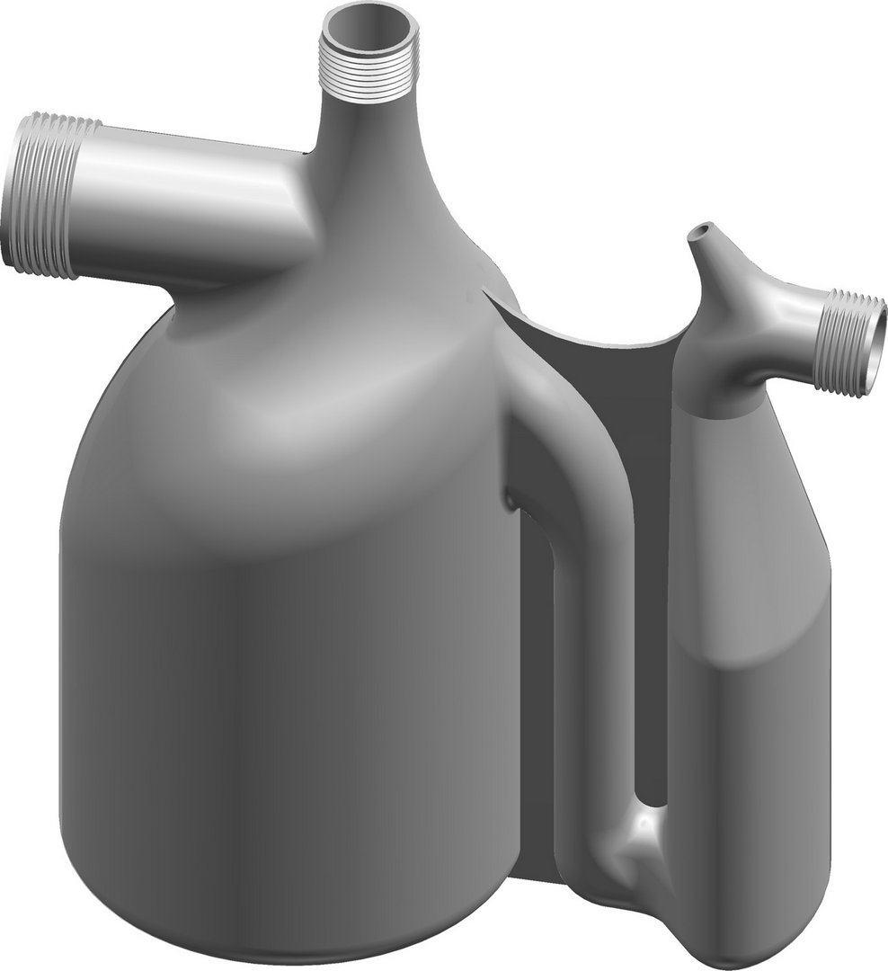 BOSCH Ersatzteil TTNR: 8738808191 Siphon GB402 Sperrhöhe 145mm everp