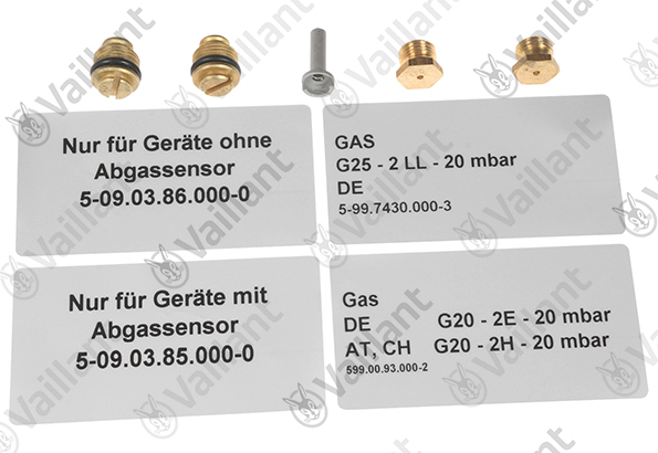Vaillant Umstellsatz Vaillant-Nr. 0010042272