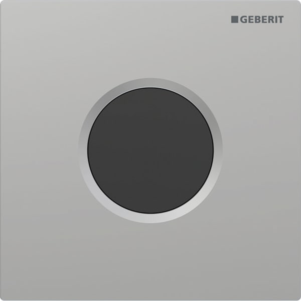 Geberit Typ 01 UR-Strg., rund, elektron. Sp. Netzbetrieb, chrom matt, Etc