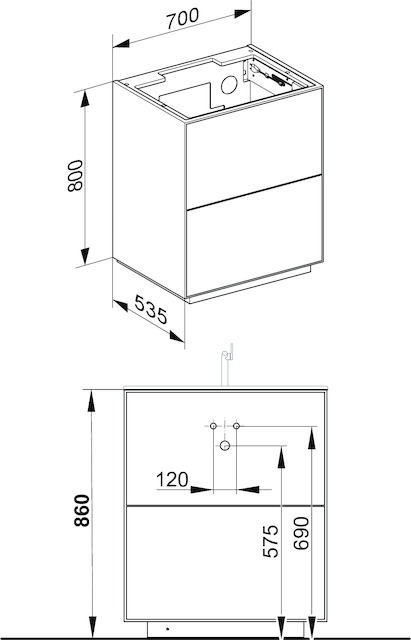 KE WUB Standm. Edition Lignatur 33340 f. Ker.-WT 2 Ausz. Eiche Ve.