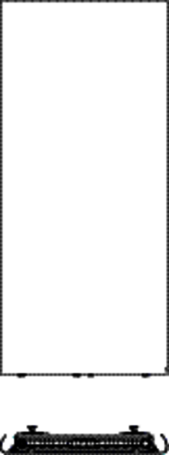 Kermi Pateo BH 1725x66x600mm QN1406, circonsilber