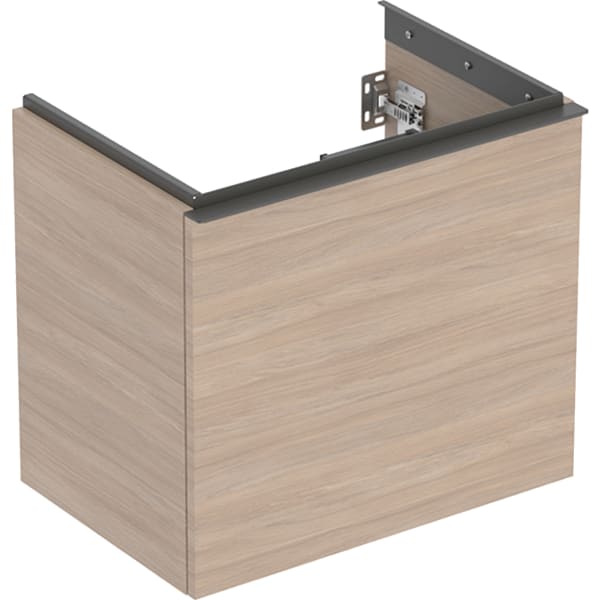 Geberit Acanto US für WT B:60cm, 1 Schubl. 1 i.Schubl., verk. Ausld., Eiche