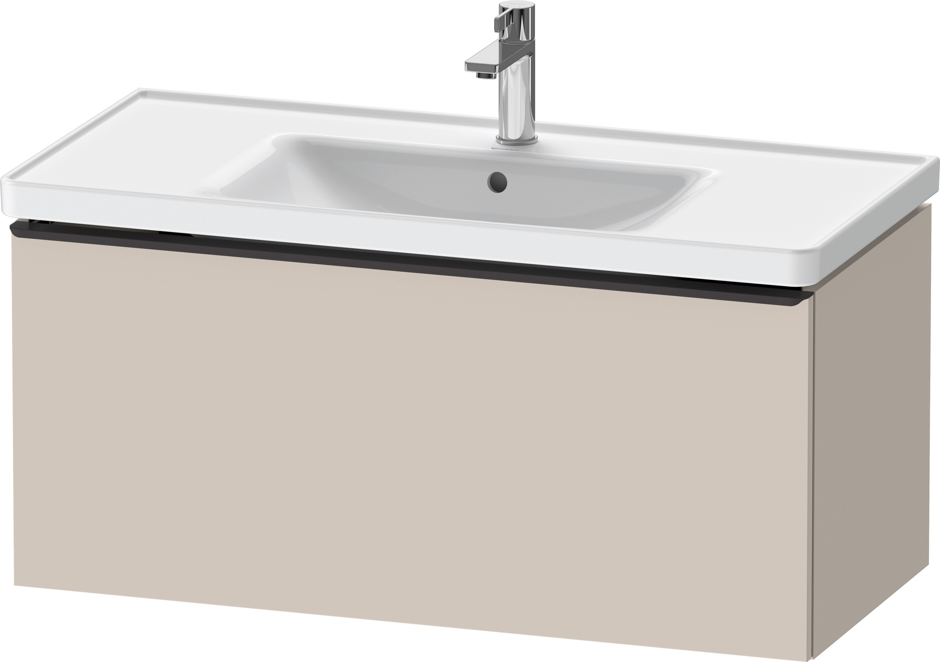 Duravit D-Neo WTU,Wdh,Ausz:1,Gr:Diamant Schw. 984x452x440mm,Taupe Matt, Dekor