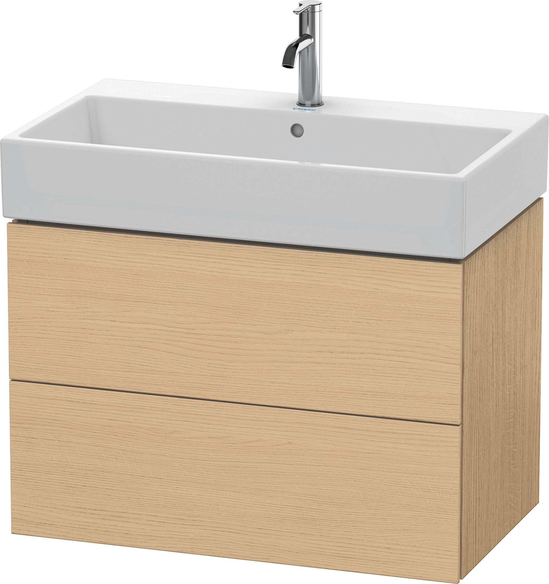 DU WTU L-Cube 544x784x459mm 2 Schubkästen, Eiche Natur