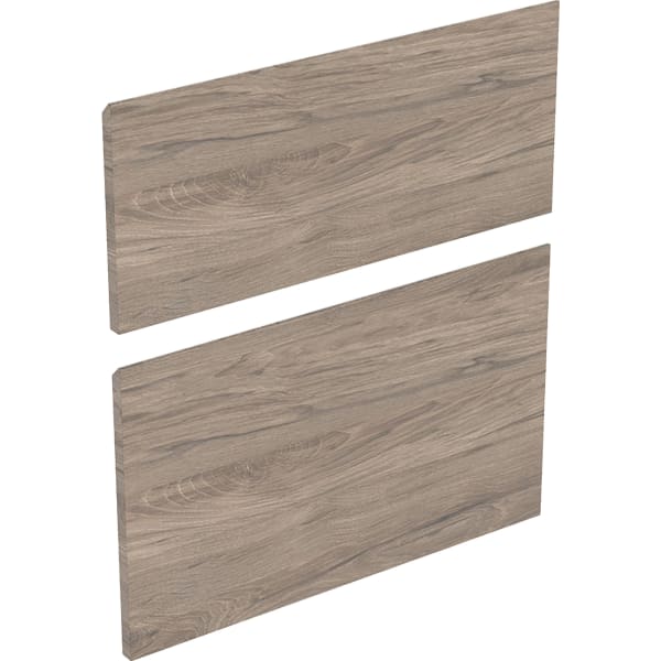 Geberit Set Schubladenfront für Unterschrank B:55cm, Nussbaum hickory