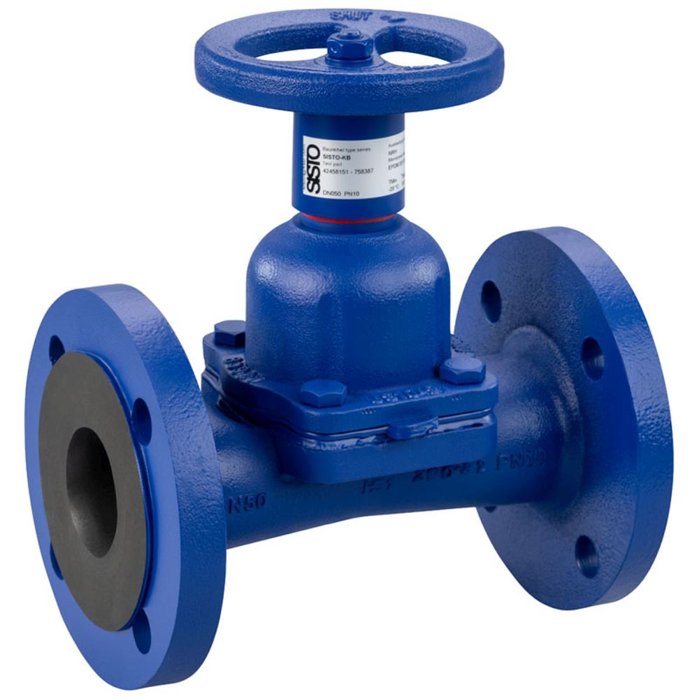 KSB Membranventil SISTO-KB DN125 PN10 EN-GJS-400-18-LT/AKL-IIR_IIR