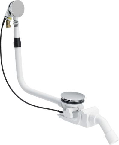 Viega Ab-und Überlauf Rotaplex Trio 6141.60 in 725mmxDN40/50 verchromt