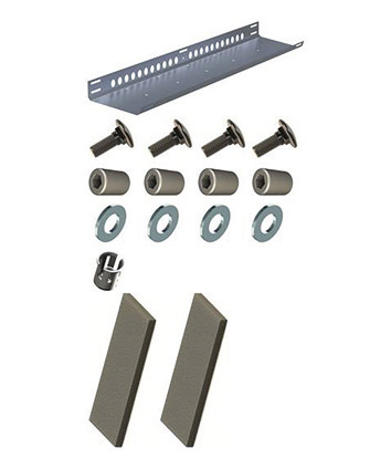 Set Ergänzung Ballastwanne /2 Flachdachsystem, SÜD u. O/W, 10 Grad