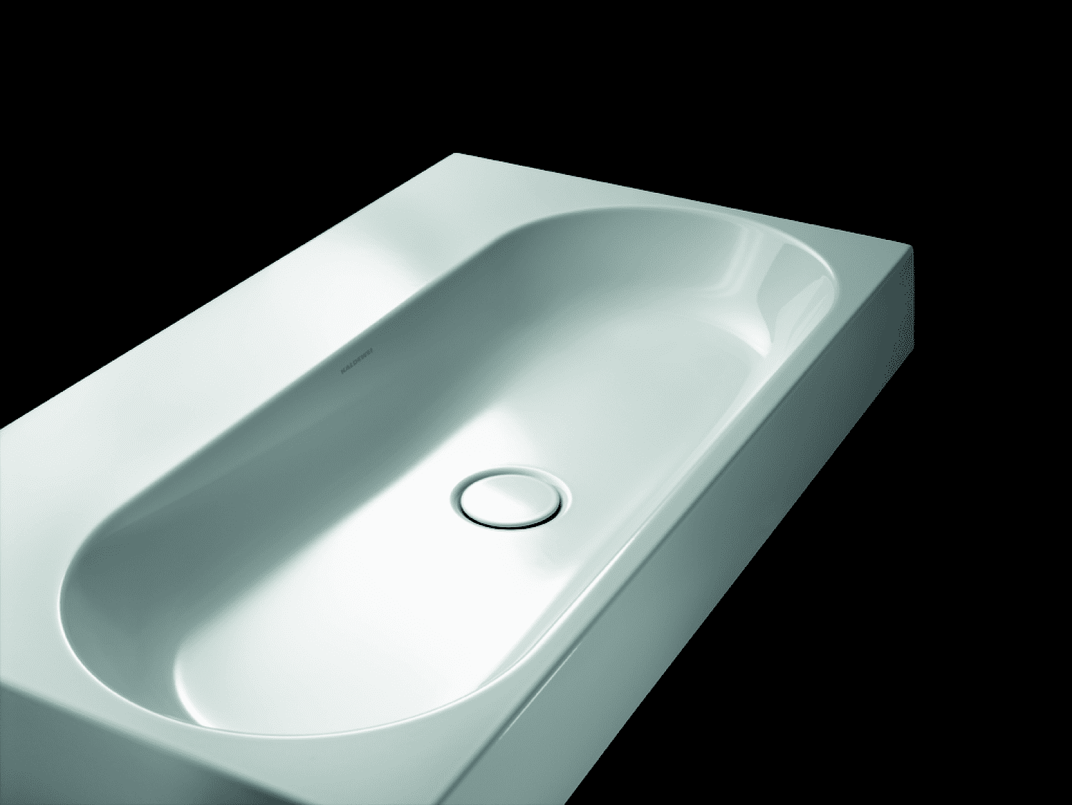 KA WB CENTRO WANDWASCHTISCH Mod.3061,600 x500mm,alpinweiß,Perl-Effekt,m. 3HL,oÜL