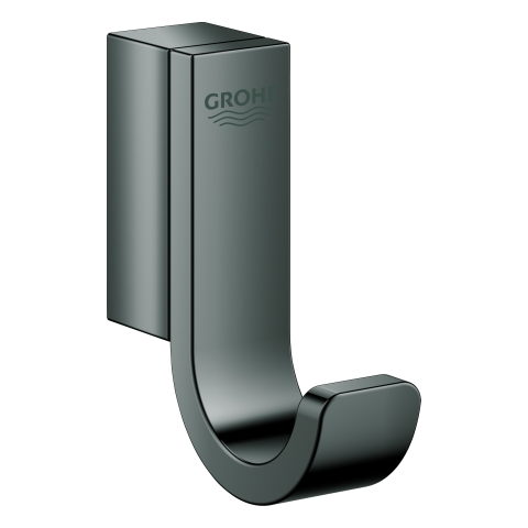 GROHE Bademantelhaken Selection 41039 einfach hard graphite
