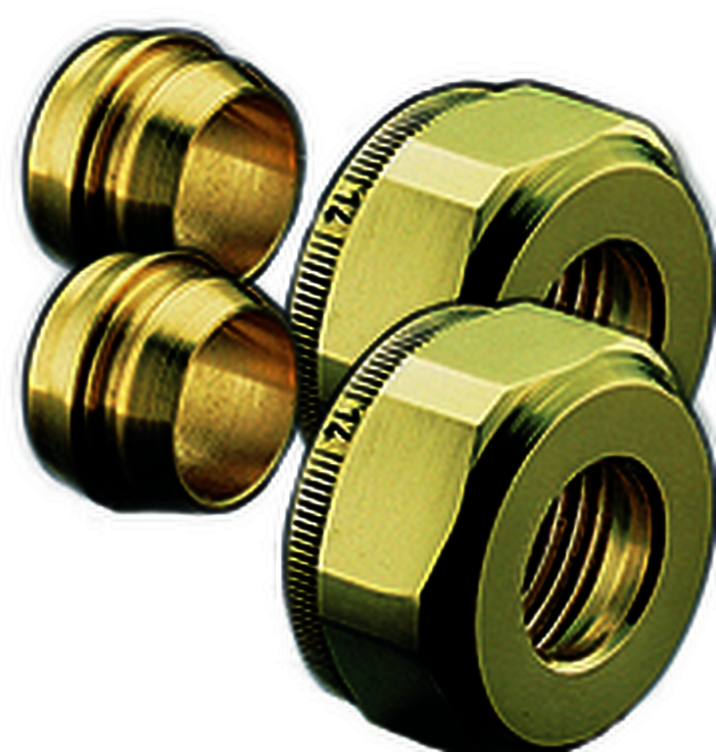 OVENTROP-Klemmringverschr. "Ofix CEP" für AG 3/4", 14mm, 2fach für Kupferrohre