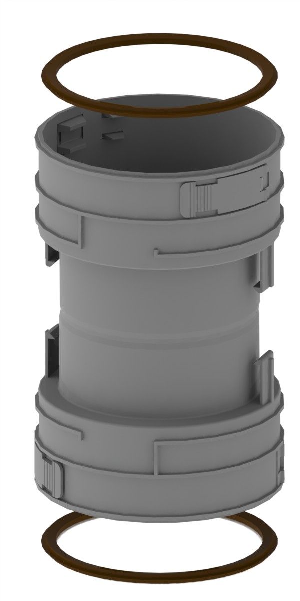 Remeha Verbindungsstück PP DN 130 Flex-Flex