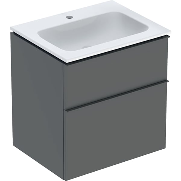 Geberit iCon Set MWT m. US, 2 Schubl. 60x63x48cm, lava
