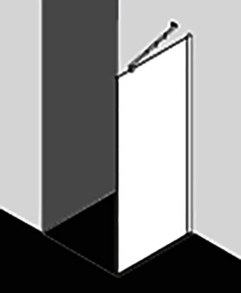 KR Kermi Seitenwand Filia XP TWD 1030x 2000 GAK: 985-1010 SIHG ESG klar