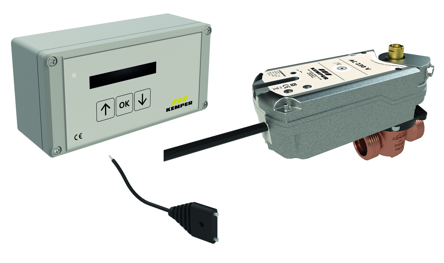 KEMPER Leckage-Sicherheitssystem Steuereinh., Wasserf. u. VAV-plus DN32